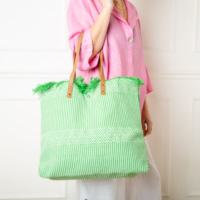 Woven Beach Bag